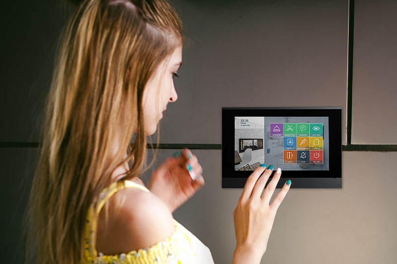 Akuvox X7HD 7 inch Indoor Touchscreen Intercom Panel Black img4