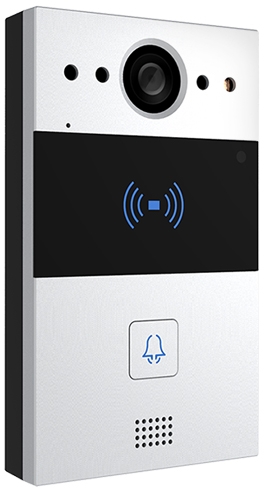 R20A SIP Intercom with one ButtonVideoCard reader Akuvox img1