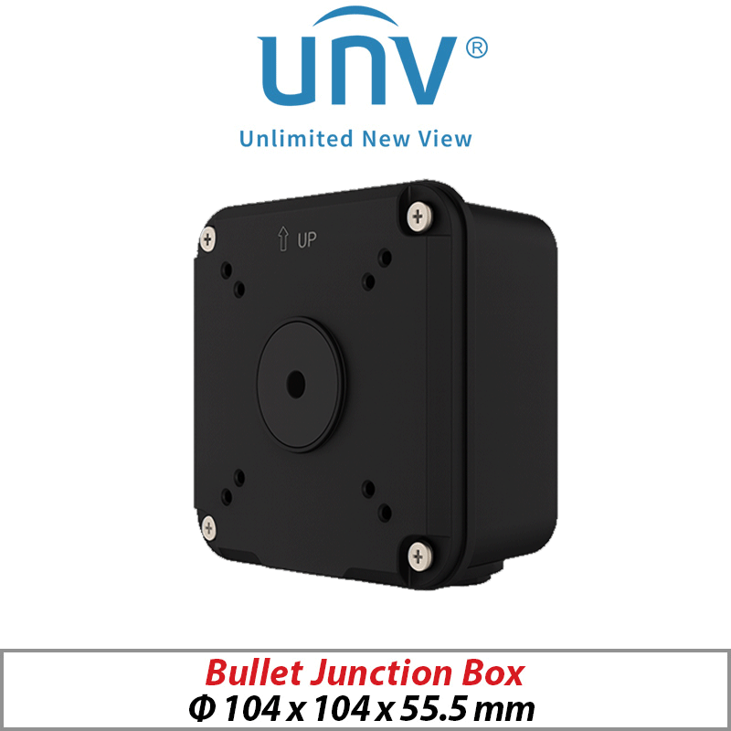 4MP Uniview Tri-Guard 3.0 Bullet Network Camera AI, OWLVIEW PLUS, 2.8mm, BLACK IPC2B14SE-ADF28KMC-WP-I1-BLACK