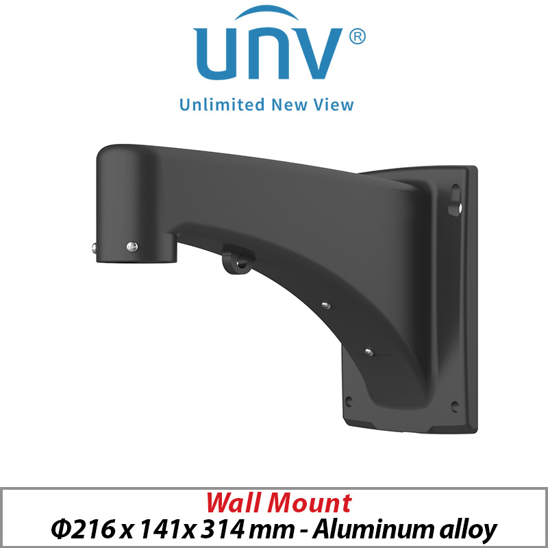 Uniview 2×4MP PTZ Camera – ColorHunter, 25X Zoom, Auto-Tracking, AI, Black (IPC94144SFW-X25-F40C-BLACK)