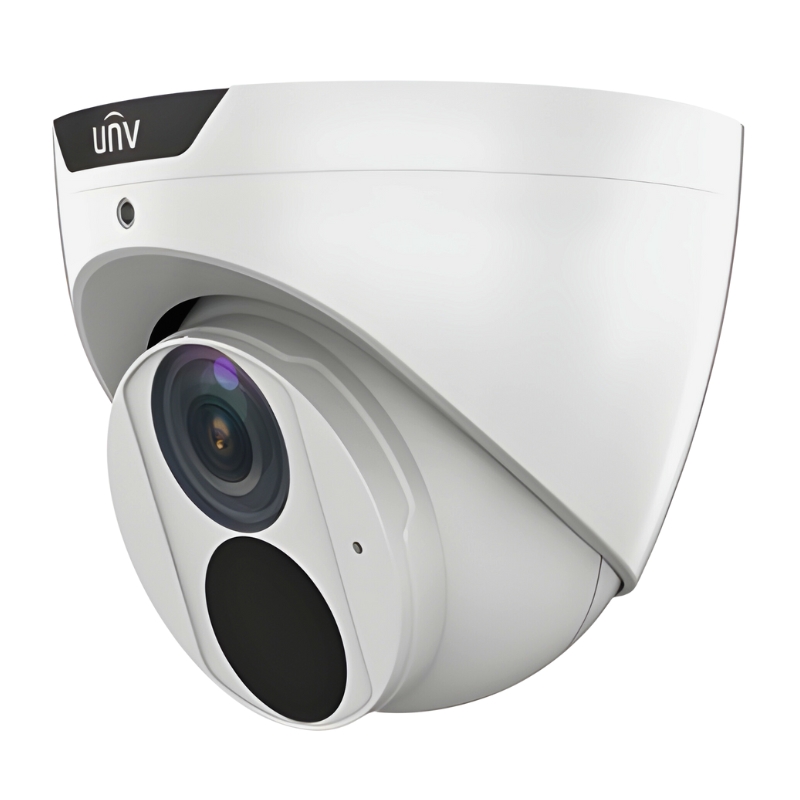 Uniview 8MP Fixed Dome Network Camera – Lighthunter, IR, 2.8mm, White (UNV-IPC3618SB-ADF28KM-I0)