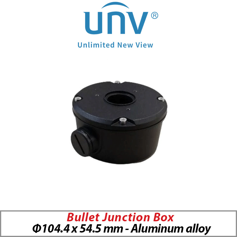 ‌‌‌5MP Uniview Tri-Guard Bullet Network Camera – HD, Intelligent Light & Audible Warning, Deep Learning AI, 2-Way Audio, 2.8mm (IPC2125SB-ADF28KMC-I0-BLACK)