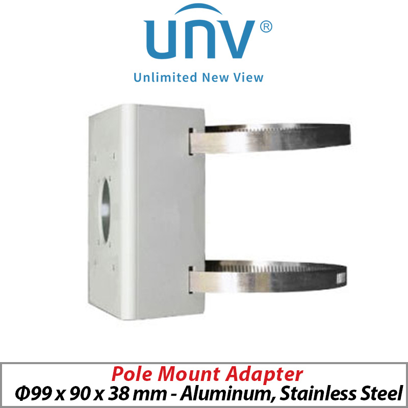 Uniview 2MP Bullet Network Camera – LightHunter, IR, SD Card, Built-in Mic, 4mm, White (IPC2122SB-ADF40KM-I0)