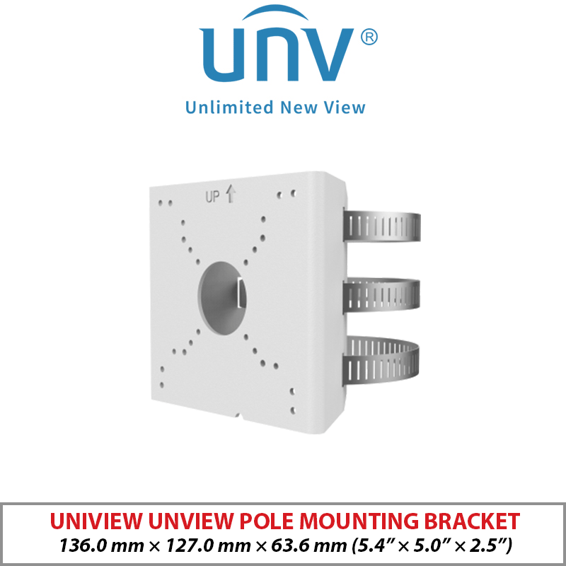 4MP UNIVIEW ANPR BULLET CAMERA – MOTORIZED VARIFOCAL LENS, 2.8-12MM, WHITE PKC2641-Z28-P