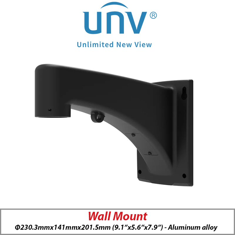 Uniview 2×4MP PTZ Camera – ColorHunter, 25X Zoom, Auto-Tracking, AI, Black (IPC94144SFW-X25-F40C-BLACK)