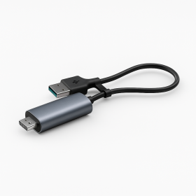 Fanvil H2C USB-C to HDMI and USB-A/C adapter cable