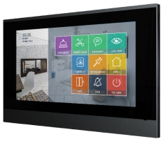 med Akuvox X7HD 7 inch Indoor Touchscreen Intercom Panel Black img3 1